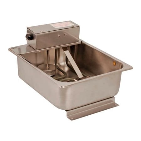 Allpoints Allpoints 1241307 Evaporator, 7.5 Qt, 20Ga Stainless Steel For Fisher Manufacturing 1241307